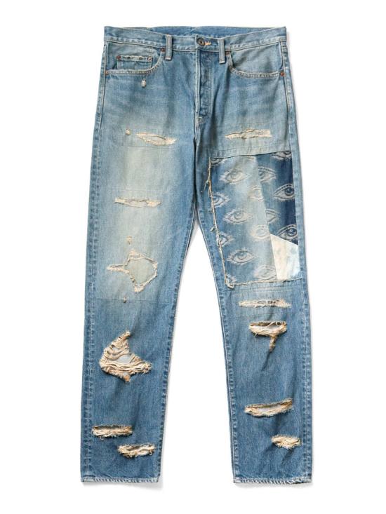  캐피탈 데님 팬츠 Kapital 14 Oz 데님 5 P Monkey Cisco (Speakeasy Dixie Remake)