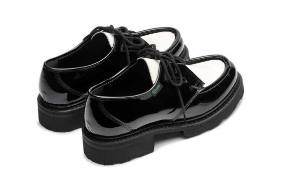  파라부트 로퍼 여성용 보부르그 피닉스 누아르 크림 슈즈 블랙 - PARABOOT