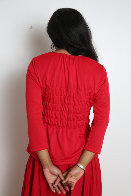  꼼데가르송 블라우스 Comme Des Garçons  레드 - COMME DES GARCONS