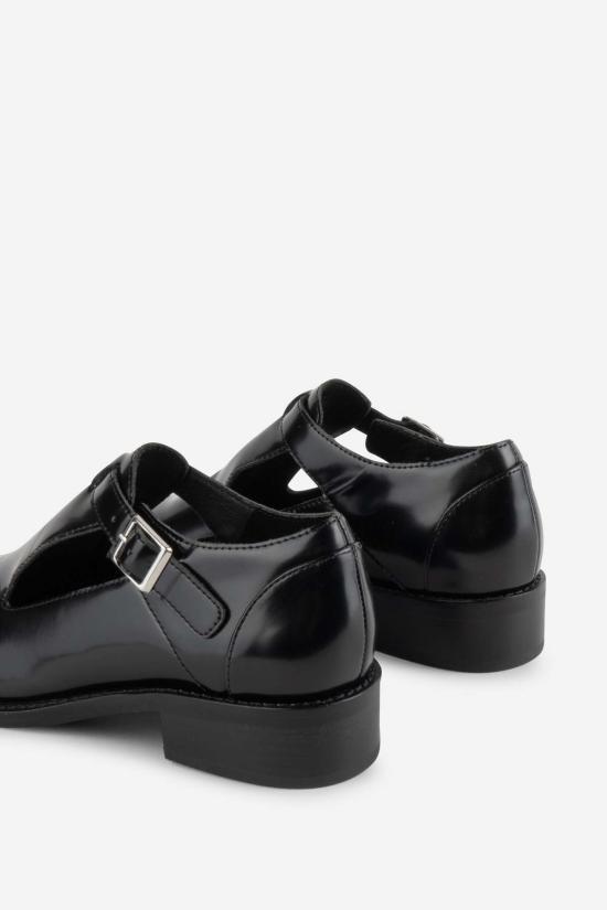  인텐셔널리 블랭크 힐/펌프스 "의도적으로." 프랭키 메리 제인 블랙/크림 - INTENTIONALLY BLANK