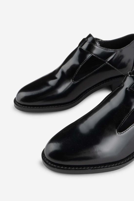  인텐셔널리 블랭크 힐/펌프스 "의도적으로." 프랭키 메리 제인 블랙/크림 - INTENTIONALLY BLANK