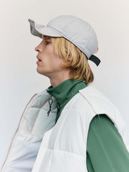  카미엘 포트젠스 베스트 Camiel Fortgens 나일론 이불 조끼 오프 화이트 - CAMIEL FORTGENS