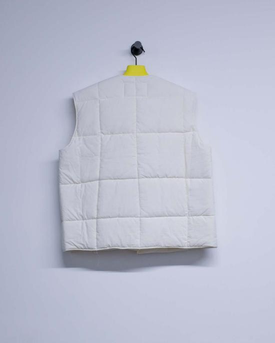  카미엘 포트젠스 베스트 Camiel Fortgens 나일론 이불 조끼 오프 화이트 - CAMIEL FORTGENS