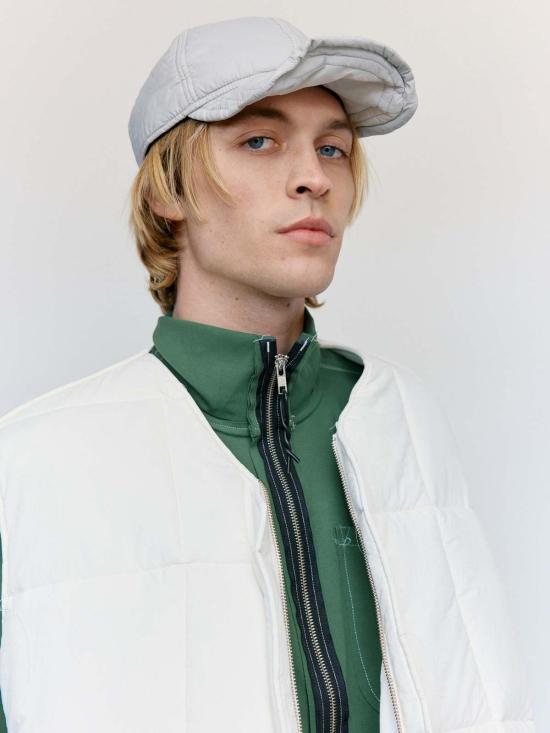  카미엘 포트젠스 베스트 Camiel Fortgens 나일론 이불 조끼 오프 화이트 - CAMIEL FORTGENS