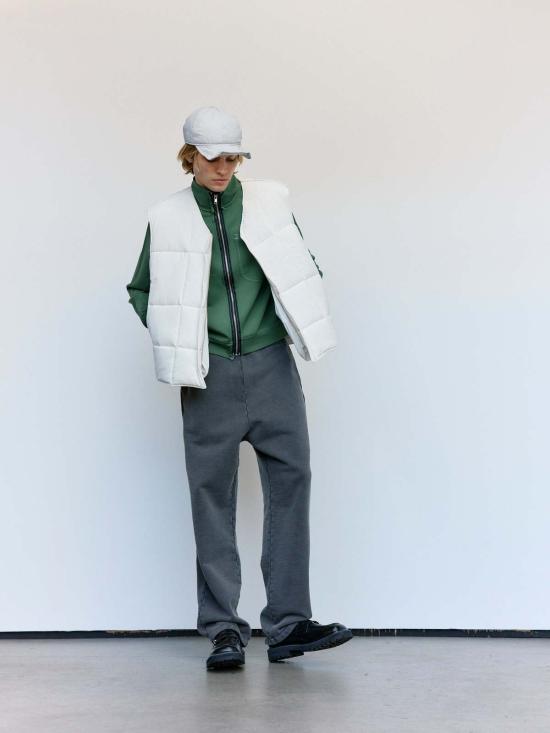  카미엘 포트젠스 베스트 Camiel Fortgens 나일론 이불 조끼 오프 화이트 - CAMIEL FORTGENS