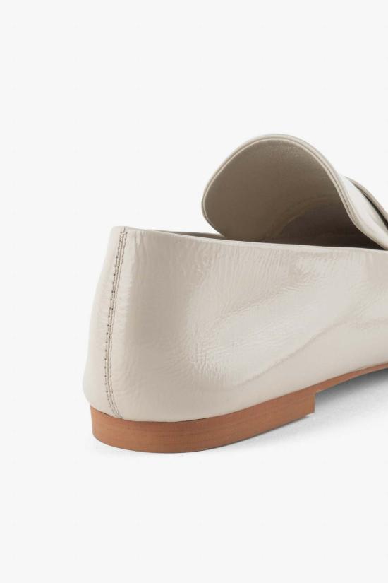  인텐셔널리 블랭크 뮬/슬리퍼 "의도적으로." 펌  블랙/크림 - INTENTIONALLY BLANK