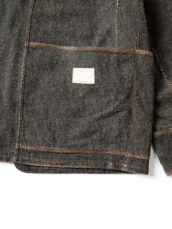  캐피탈 데님 자켓 Kapital Twill Aging Wool Cactus Coverall Charcoal - KAPITAL