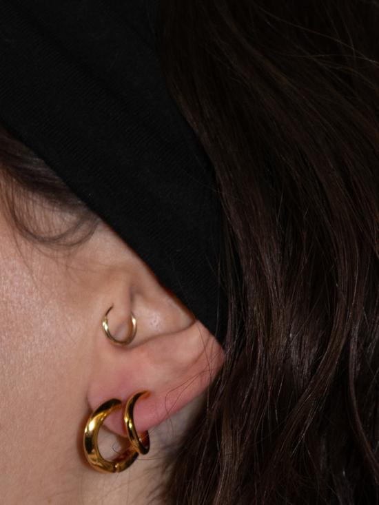  판코네시 이어링 스텔라 후프스 골드 - PANCONESI