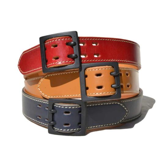  사무라이 진스 가죽 벨트 영국 브라이들 가죽  레드 - SAMURAI JEANS