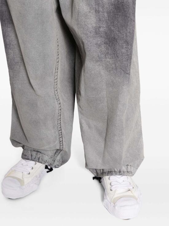  메종 미하라 야스히로 데님 팬츠 미하라 야스히로 메종 Mmy 코튼 팬츠 그레이 - MAISON MIHARA YASUHIRO