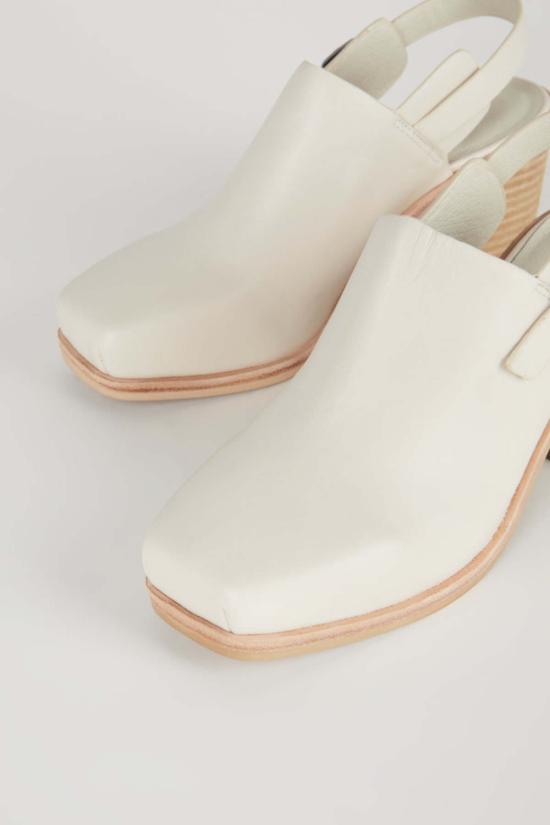  인텐셔널리 블랭크 뮬/슬리퍼 "의도적으로." 혼초 내추럴 솔 뮬 - INTENTIONALLY BLANK