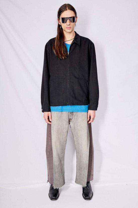  어셈블리 뉴욕 자켓 어셈블리 데님 지퍼 재킷 블랙 - ASSEMBLY NEW YORK