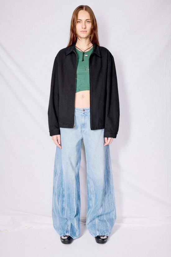  어셈블리 뉴욕 자켓 어셈블리 데님 지퍼 재킷 블랙 - ASSEMBLY NEW YORK