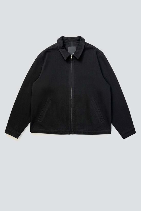 어셈블리 뉴욕 자켓 어셈블리 데님 지퍼 재킷 블랙 - ASSEMBLY NEW YORK