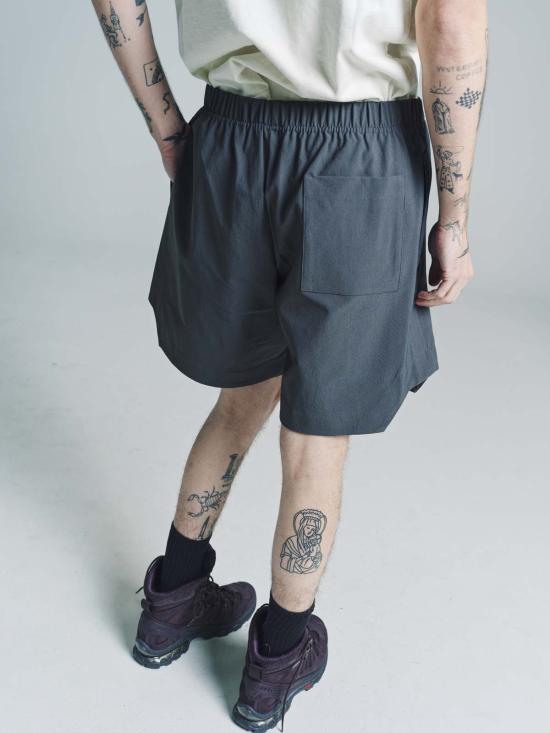  쥐알텐케이 숏팬츠 Gr10 K 아스팔트 유틸리티 컷 반바지 그레이 - GR10K