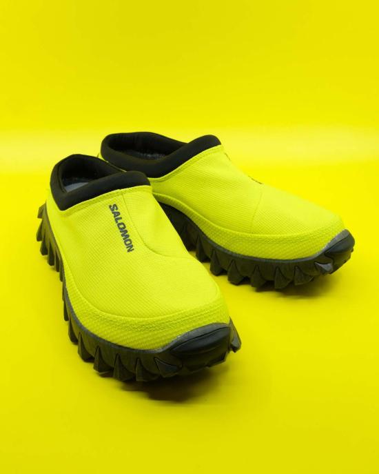  살로몬 뮬/슬리퍼 솔로몬 스노클로그 슈즈 설퍼/설퍼/블랙