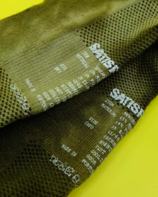  새티스파이 양말 Satisfy 런닝 메리노 튜브  시드 타이 다이 - SATISFY