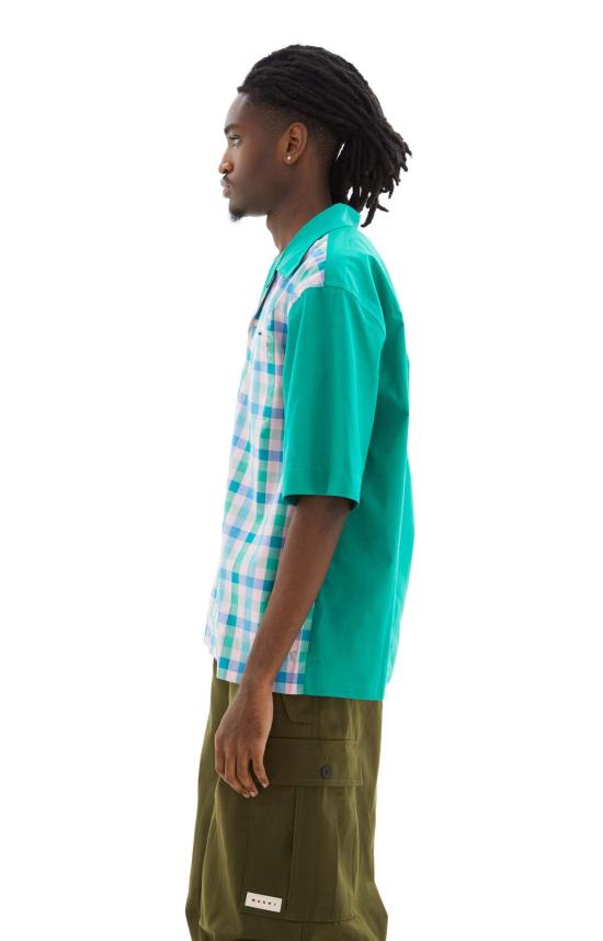  마르니 반팔 셔츠 볼링 S/S  핑크 젤리 - MARNI