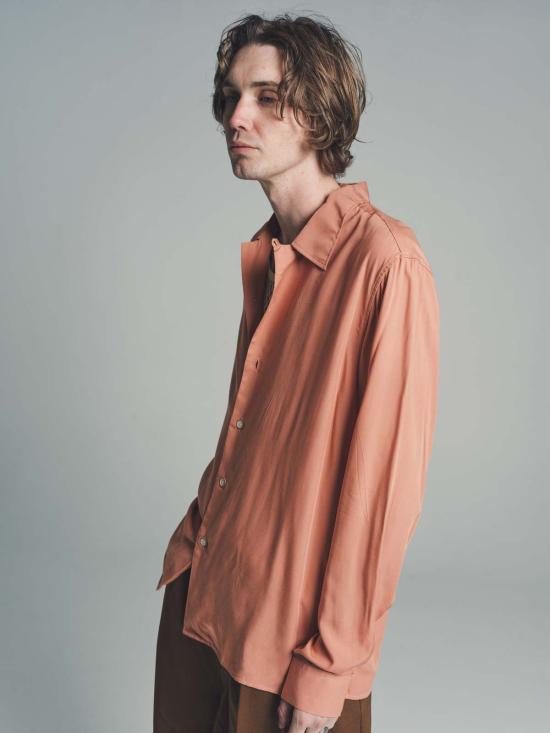  커먼스웨덴 긴팔 셔츠 Cmmn Swdn 비스코스 워븐 라니  더스티 핑크 - CMMN SWDN