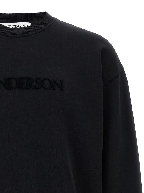 25SS JW앤더슨 긴팔 티셔츠 JW0215PG1632999 Black - JW ANDERSON