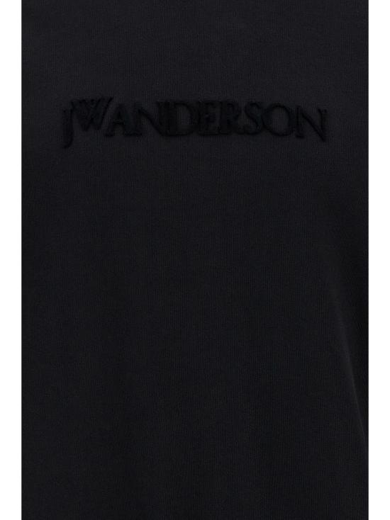 25SS JW앤더슨 긴팔 티셔츠 JW0215PG1632999 Black - JW ANDERSON