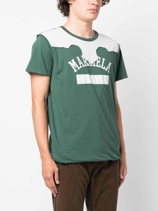  마르지엘라 반팔 티셔츠 S67GC0029S24607621 Green - MAISON MARGIELA