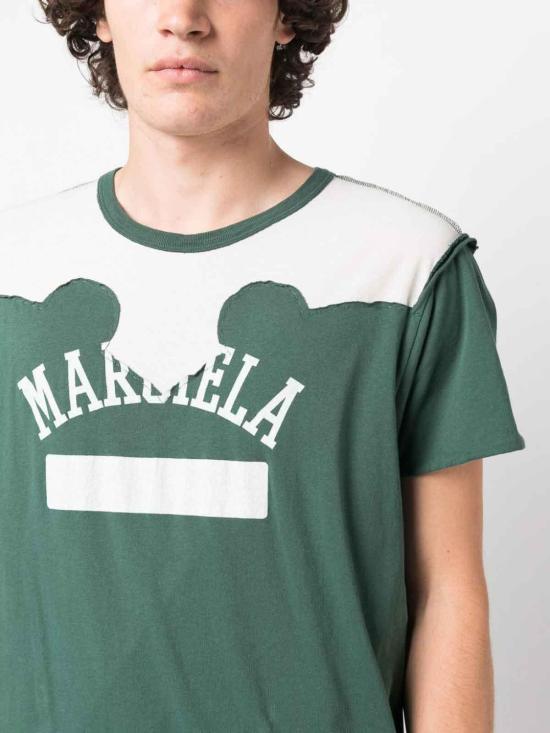  마르지엘라 반팔 티셔츠 S67GC0029S24607621 Green - MAISON MARGIELA