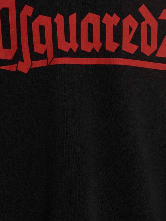 디스퀘어드2 후드 티셔츠 S74GU0703S25463814 Black - DSQUARED2