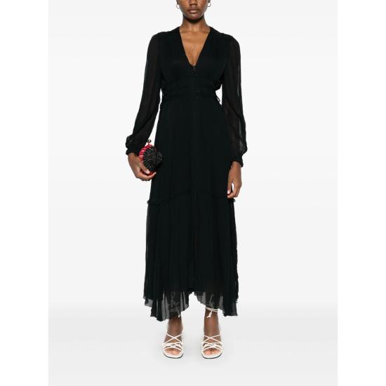 25SS 에뚜왈 롱 원피스 C1J07E RO0668FA 01BK BLACK - ETOILE