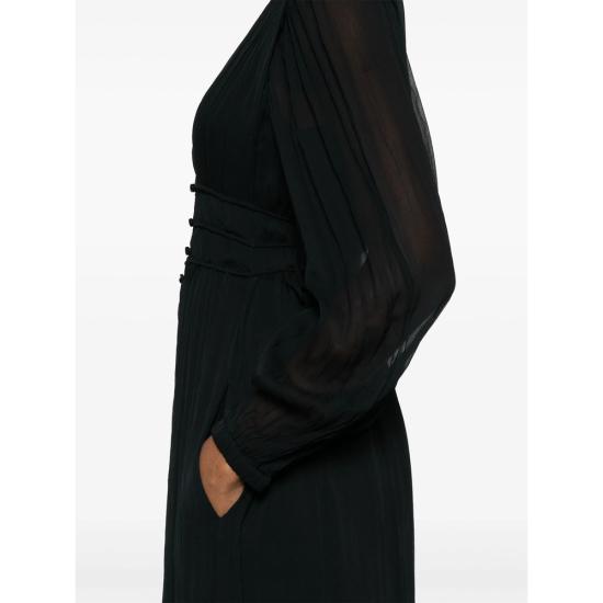 25SS 에뚜왈 롱 원피스 C1J07E RO0668FA 01BK BLACK - ETOILE