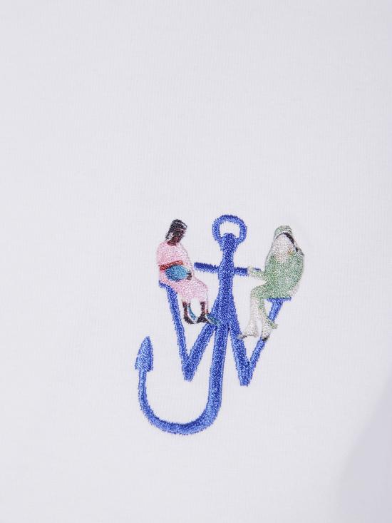 25SS JW앤더슨 탑 JT0269 PG1510 001 WHITE - JW ANDERSON