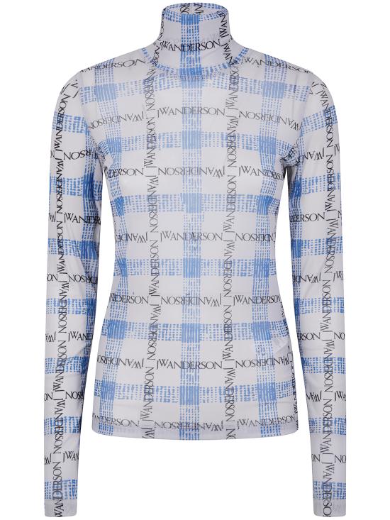 25SS JW앤더슨 터틀넥 JO0224 PG1721 800 BLUE - JW ANDERSON