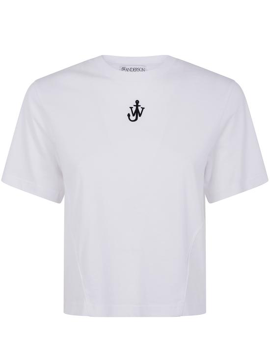 25SS JW앤더슨 반팔 티셔츠 JT0259 PG1715 001 WHITE - JW ANDERSON