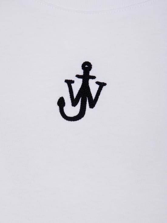 25SS JW앤더슨 반팔 티셔츠 JT0259 PG1715 001 WHITE - JW ANDERSON