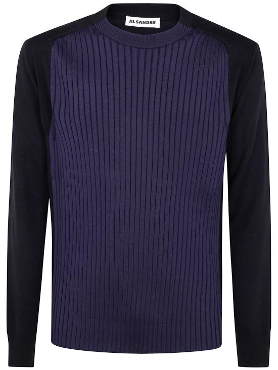 25SS 질샌더 스웨터 J22GP0239 J14760 490 BLUE NIGHT - JIL SANDER