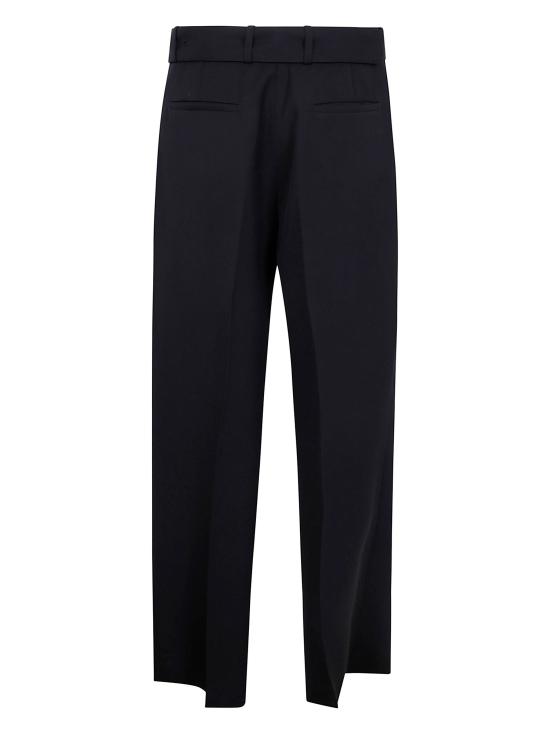 25SS 질샌더 스트레이트 팬츠 J22KA0272 J40002 001 BLACK - JIL SANDER