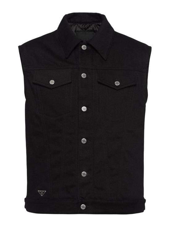  프라다 베스트 GEB235SOOO1ZFBF0557 Black