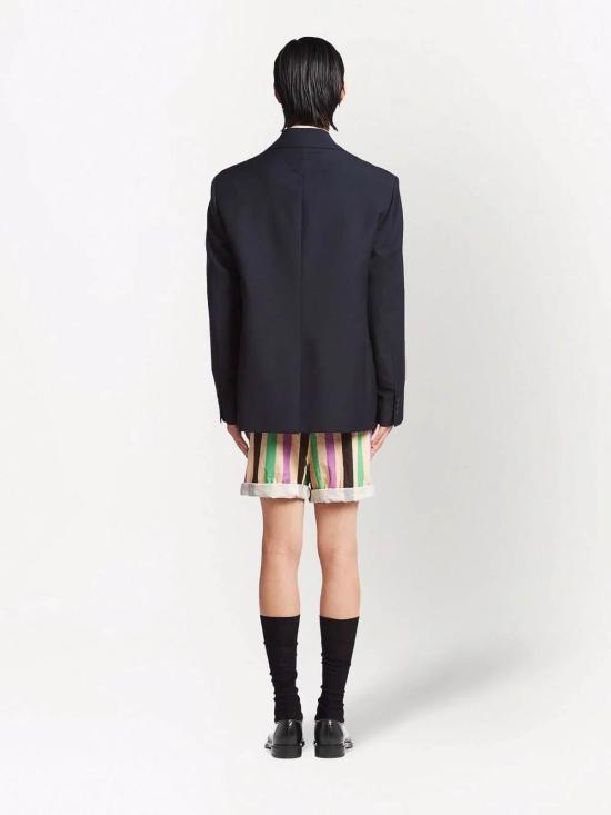  프라다 수트 자켓 UGM153S21103HF0AA7 Dark Blue - PRADA