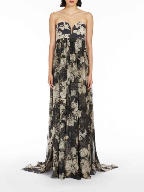 24FW 막스마라 롱 원피스 2411221213600003 Black - MAX MARA