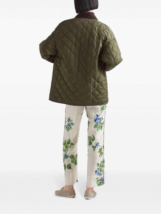  프라다 플레어 팬츠 P294HSOOO14NZF0K74 White - PRADA