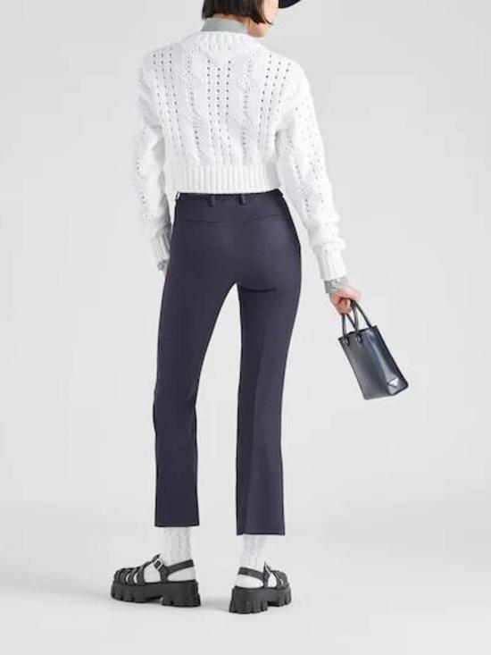  프라다 플레어 팬츠 P246GS221108WF0008 Black - PRADA