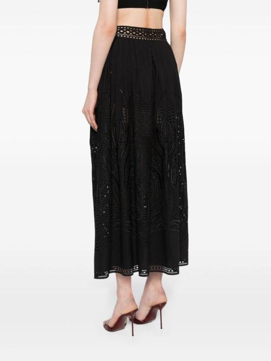  알베르타 페레티 롱 스커트 011801390555 Black - ALBERTA FERRETTI