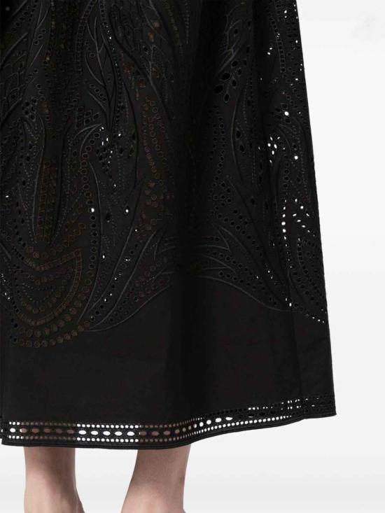  알베르타 페레티 롱 스커트 011801390555 Black - ALBERTA FERRETTI