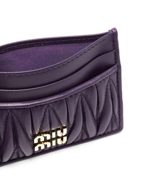  미우미우 카드지갑 5MC0762FPPF0030 Purple - MIU MIU