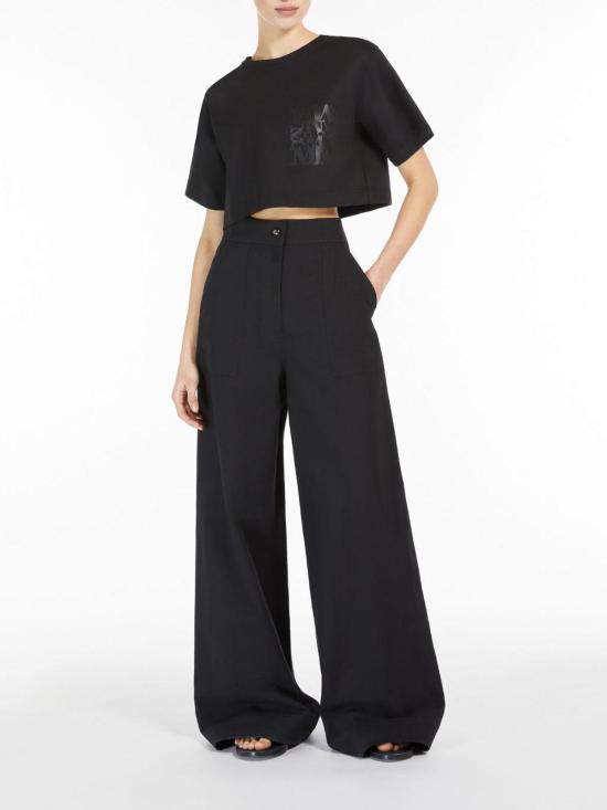  막스마라 반팔 티셔츠 2411941042650002 Black - MAX MARA