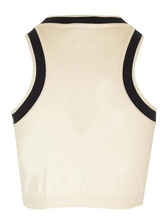 24FW 막스마라 민소매 티셔츠 2411361062650008 Black - MAX MARA