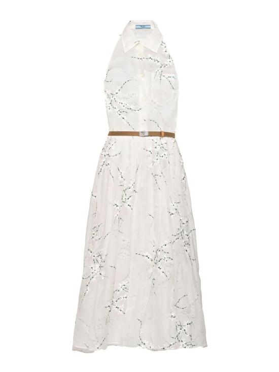  프라다 미디 원피스 P3L88RSOOO14KFF0009 White