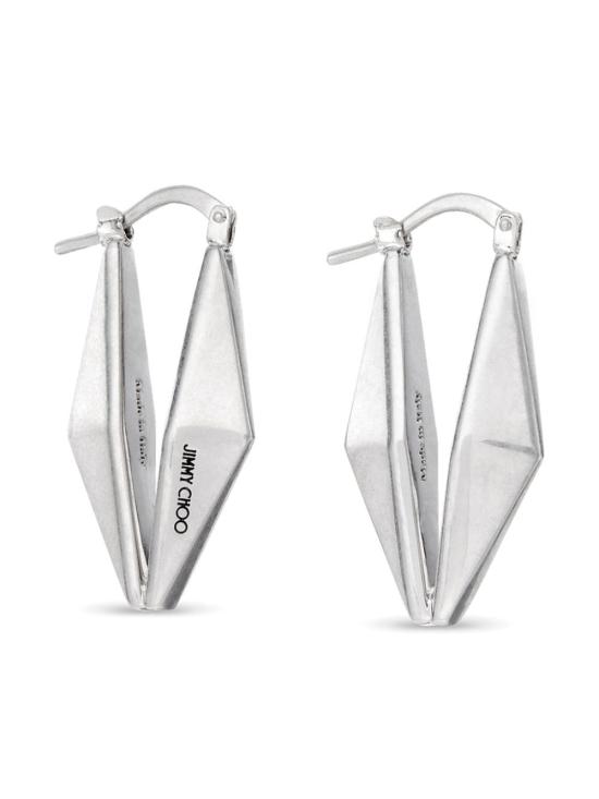 25SS 지미추 이어링 DIAMOND CHN EARRING CZI ANTIQUE SILVER - JIMMY CHOO