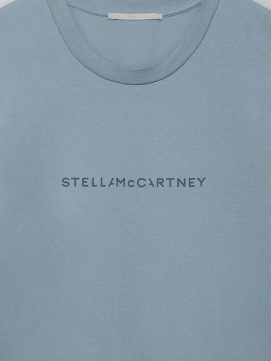 25SS 스텔라 맥카트니 반팔 티셔츠 6J0158 3SPY484700 Mineral blue - STELLA MCCARTNEY