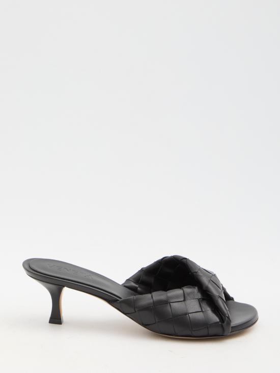 25SS 보테가베네타 뮬/슬리퍼 796464 BLACK